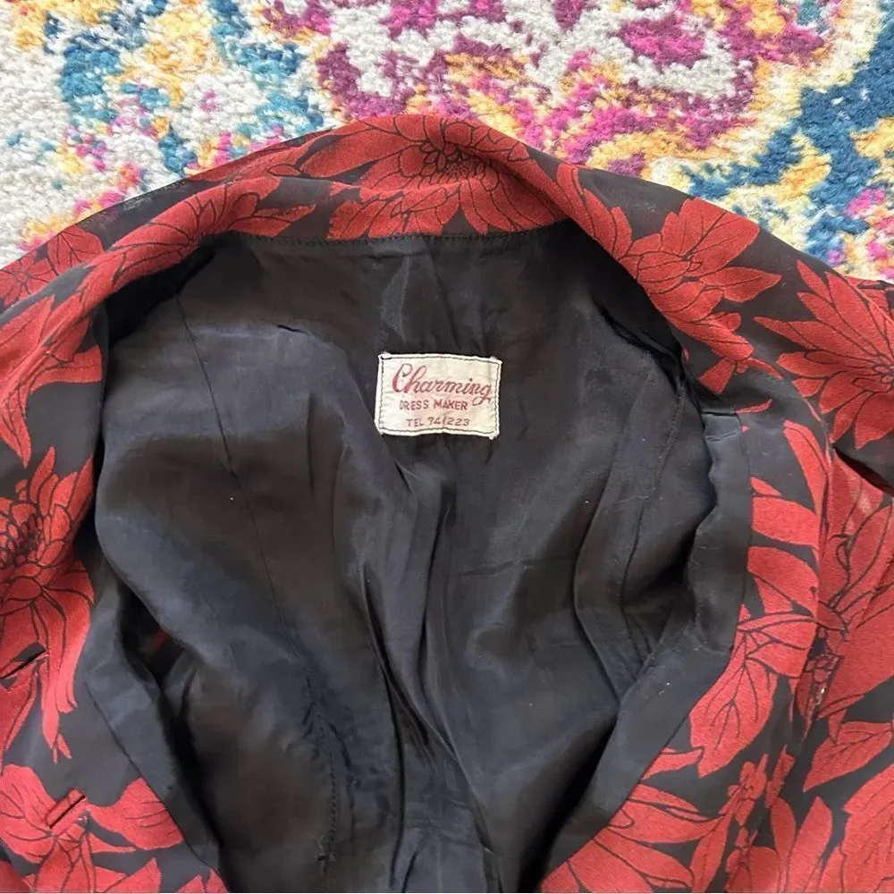 90s vintage whimsigoth preppy formal dress - Picture 7 of 7